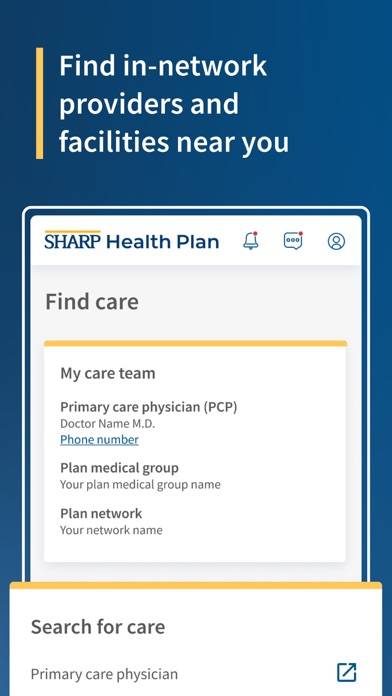 Sharp Health Plan App screenshot #5