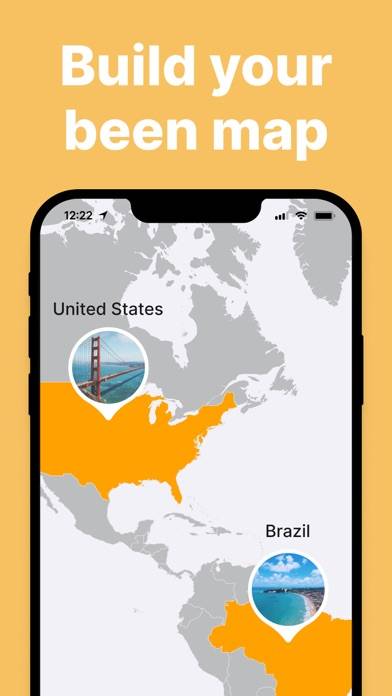 Been: track visited countries Captura de pantalla de la aplicación #4