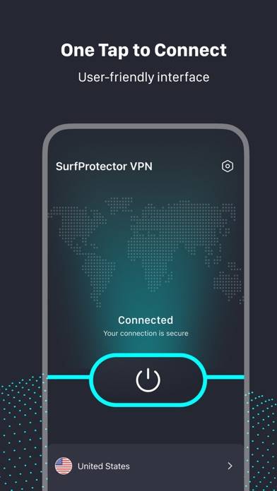 SurfProtector VPN Capture d'écran de l'application