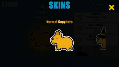 Capybara Clicker App skärmdump #3