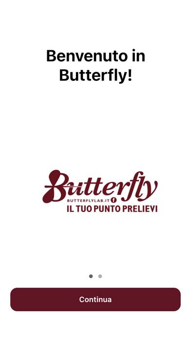 Butterfly Laboratorio Analisi Schermata dell'app #2
