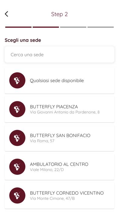 Butterfly Laboratorio Analisi App screenshot