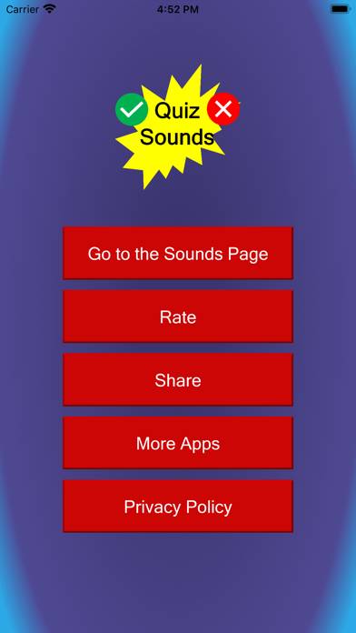 Quiz Sounds Collection App screenshot #2
