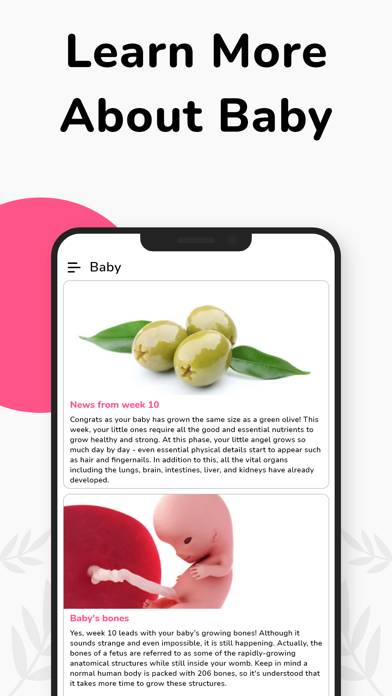 Pregnancy Tracker Week by Week Captura de pantalla de la aplicación #4