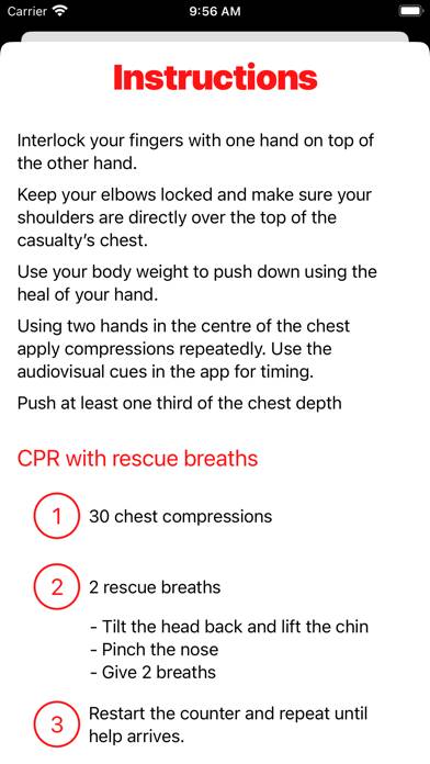 Easy CPR Schermata dell'app #4