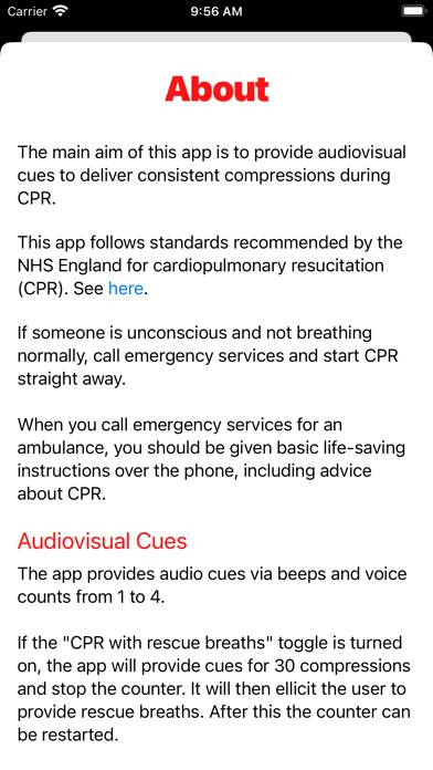Easy CPR Schermata dell'app #5