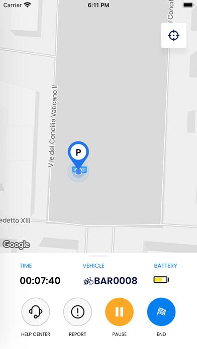 VAIMOO Bike Sharing Schermata dell'app #4