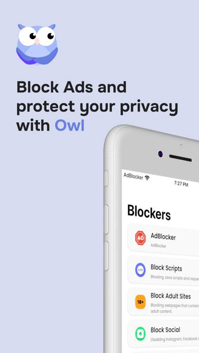 OwlBlocker App screenshot #1