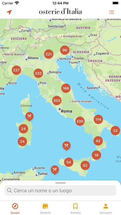 Osterie d’Italia 2023 Schermata dell'app #1