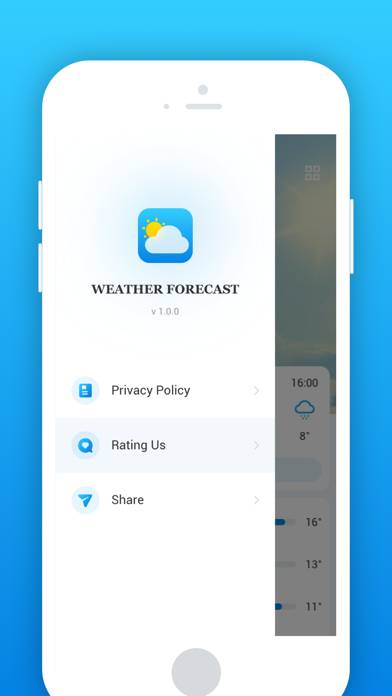Weather Forecast-Local Alert App skärmdump #3