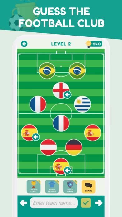 Guess the Football Team 2024 Schermata dell'app #1