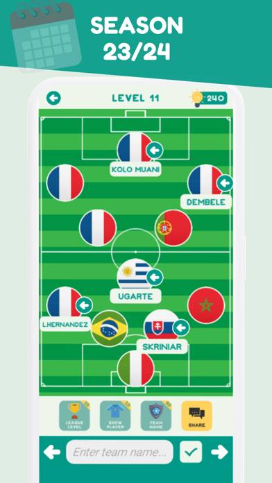 Guess the Football Team 2024 Schermata dell'app #3