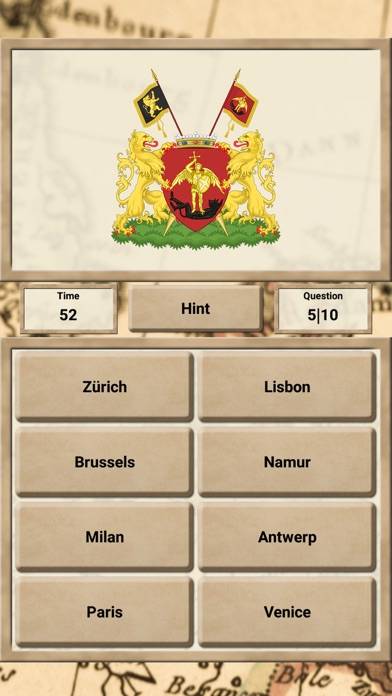 Europe Geography Captura de pantalla de la aplicación #4