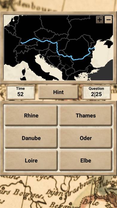 Europe Geography Captura de pantalla de la aplicación #5