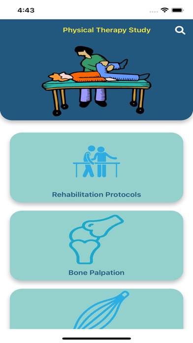 Physiotherapy Learning App screenshot #1