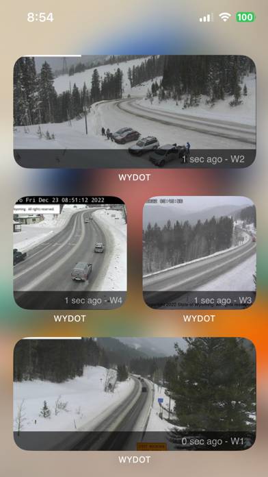 Wyoming Road Conditions App screenshot #6