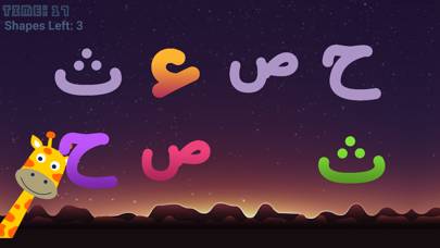 Learn Arabic Letters ا ب ج schermata del gioco