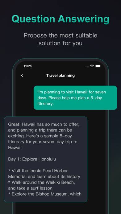 Grok Captura de pantalla de la aplicación