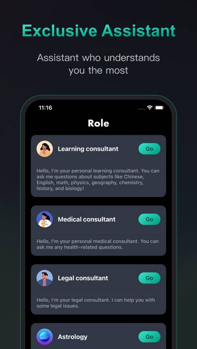 Grok Captura de pantalla de la aplicación