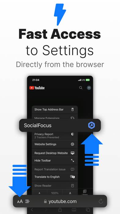 SocialFocus: Hide Distractions Capture d'écran de l'application #5