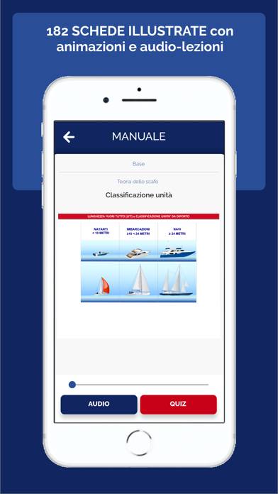 Quiz Patente Nautica 2023 Schermata dell'app #2