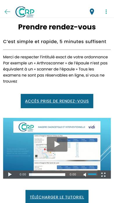 Groupe Crp Imagerie Medicale Capture d'écran de l'application