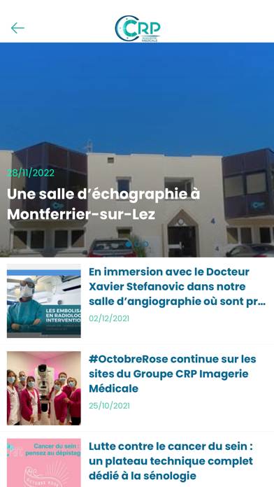 Groupe Crp Imagerie Medicale Capture d'écran de l'application