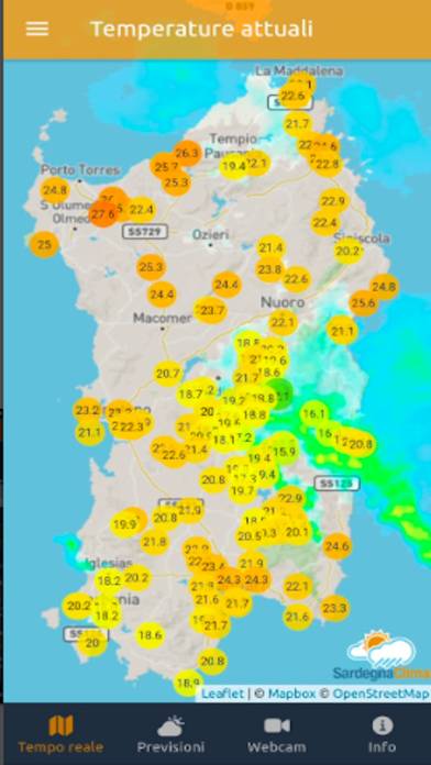 Sardegna Clima Pro immagine dello schermo