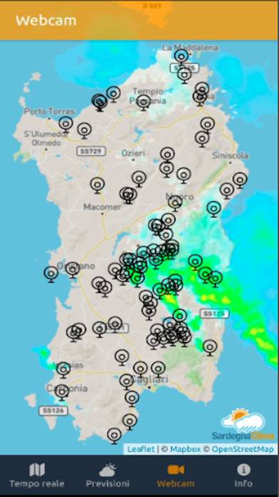 Sardegna Clima Pro Schermata dell'app