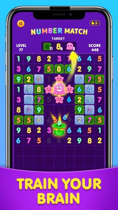 Number Match: Ten Crush Puzzle skärmdump av spelet