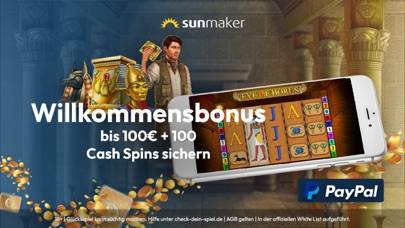 Sunmaker Echtgeld Online Slots App-Screenshot #1