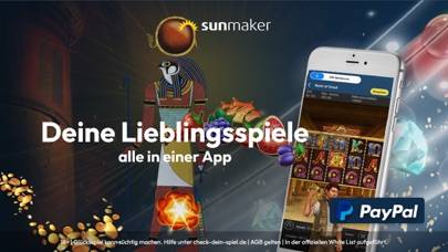 Sunmaker Echtgeld Online Slots App-Screenshot #3