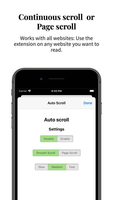 Auto Scroll App screenshot #2