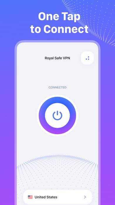 RoyalSafe VPN App screenshot #2