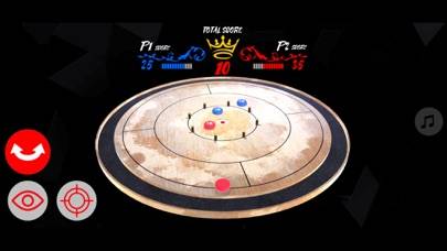 King of Crokinole captura de pantalla del juego