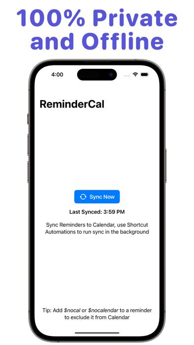 ReminderCal App-Screenshot #3