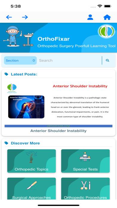 Orthofixar Orthopedic Surgery App screenshot #1