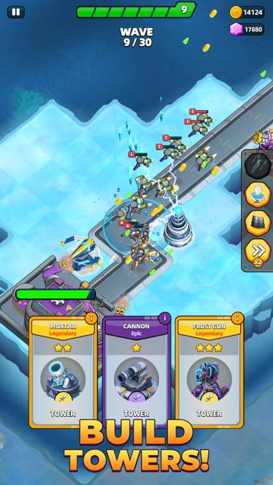 Raid Rush: Tower Defense TD Captura de pantalla de la aplicación #2