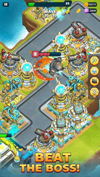 Raid Rush: Tower Defense TD Captura de pantalla de la aplicación #4