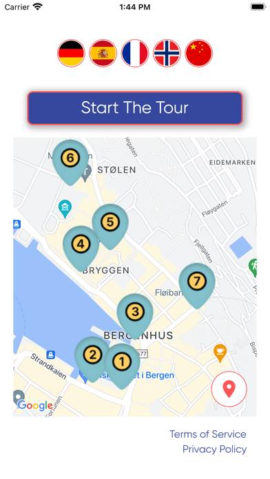 Bergen Tour App Premium Capture d'écran de l'application #1