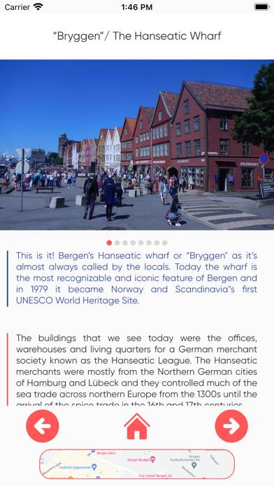Bergen Tour App Premium Capture d'écran de l'application #2