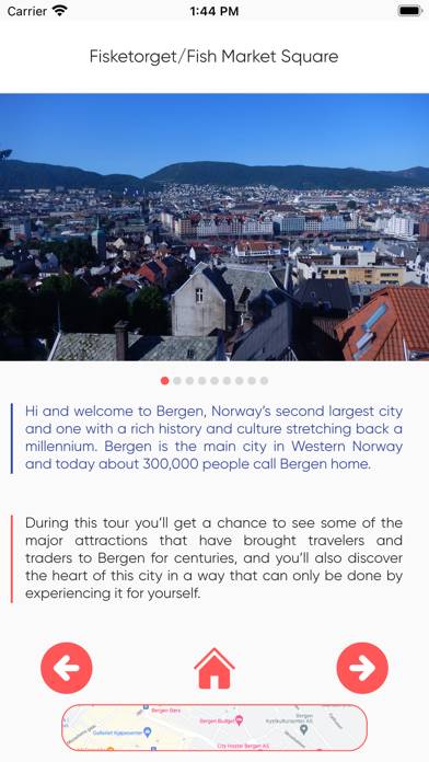 Bergen Tour App Premium Capture d'écran de l'application #4
