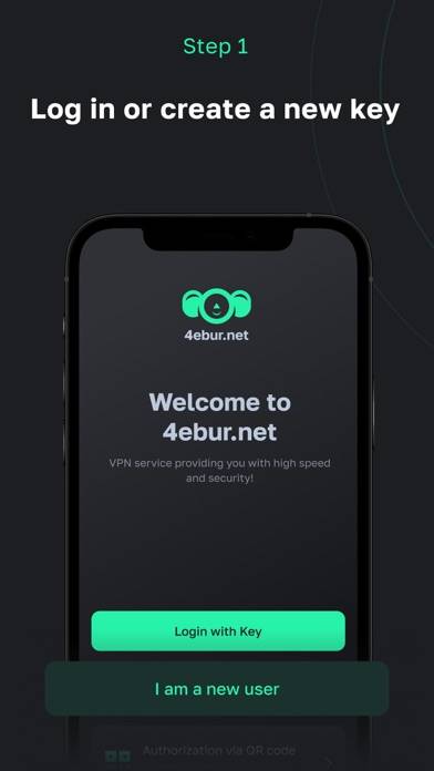 4ebur.net VPN App screenshot #3