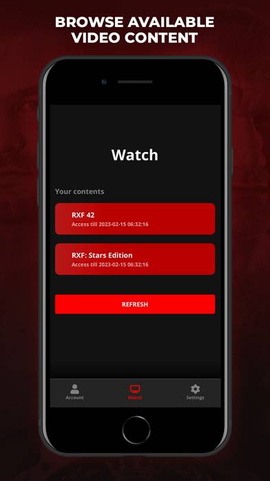 RXF Live Captura de pantalla de la aplicación #2