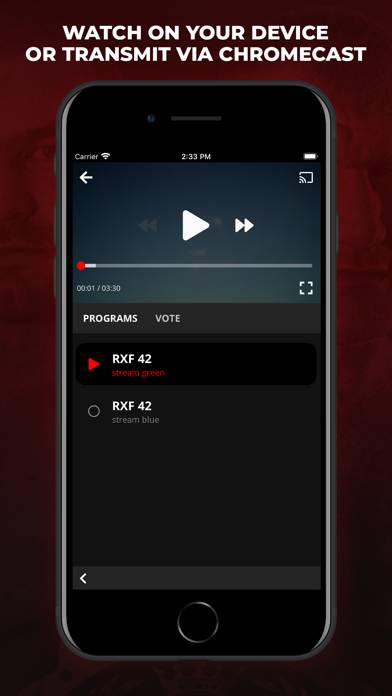RXF Live App screenshot #3