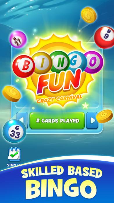 Bingo Fun : Crazy Carnival App screenshot #1