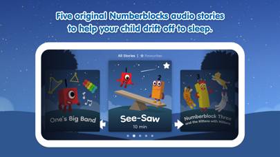 Numberblocks: Bedtime Stories Captura de pantalla de la aplicación #3