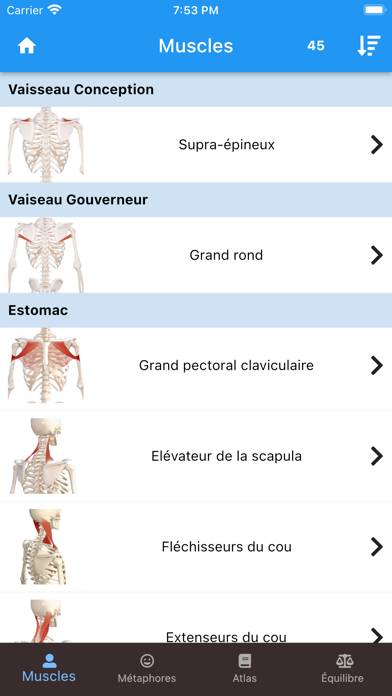 Touch For Health App screenshot #2