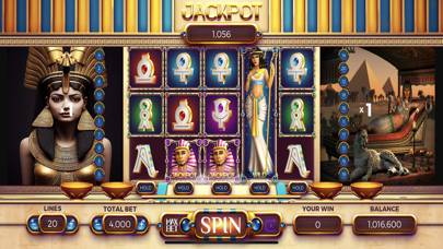 Cleopatra Slot Machine capture d'écran