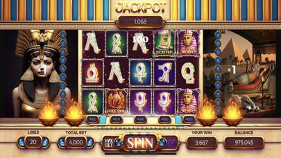 Cleopatra Slot Machine Capture d'écran de l'application #2